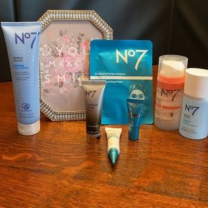 No 7 Skincare products gift set bundle. NWOT